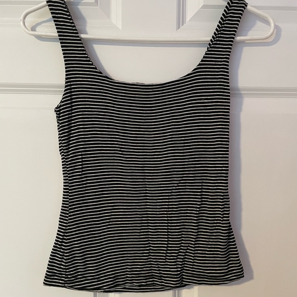 Carly Jean Los Angeles Stripped Tank Top- Size Small - Picture 2 of 3